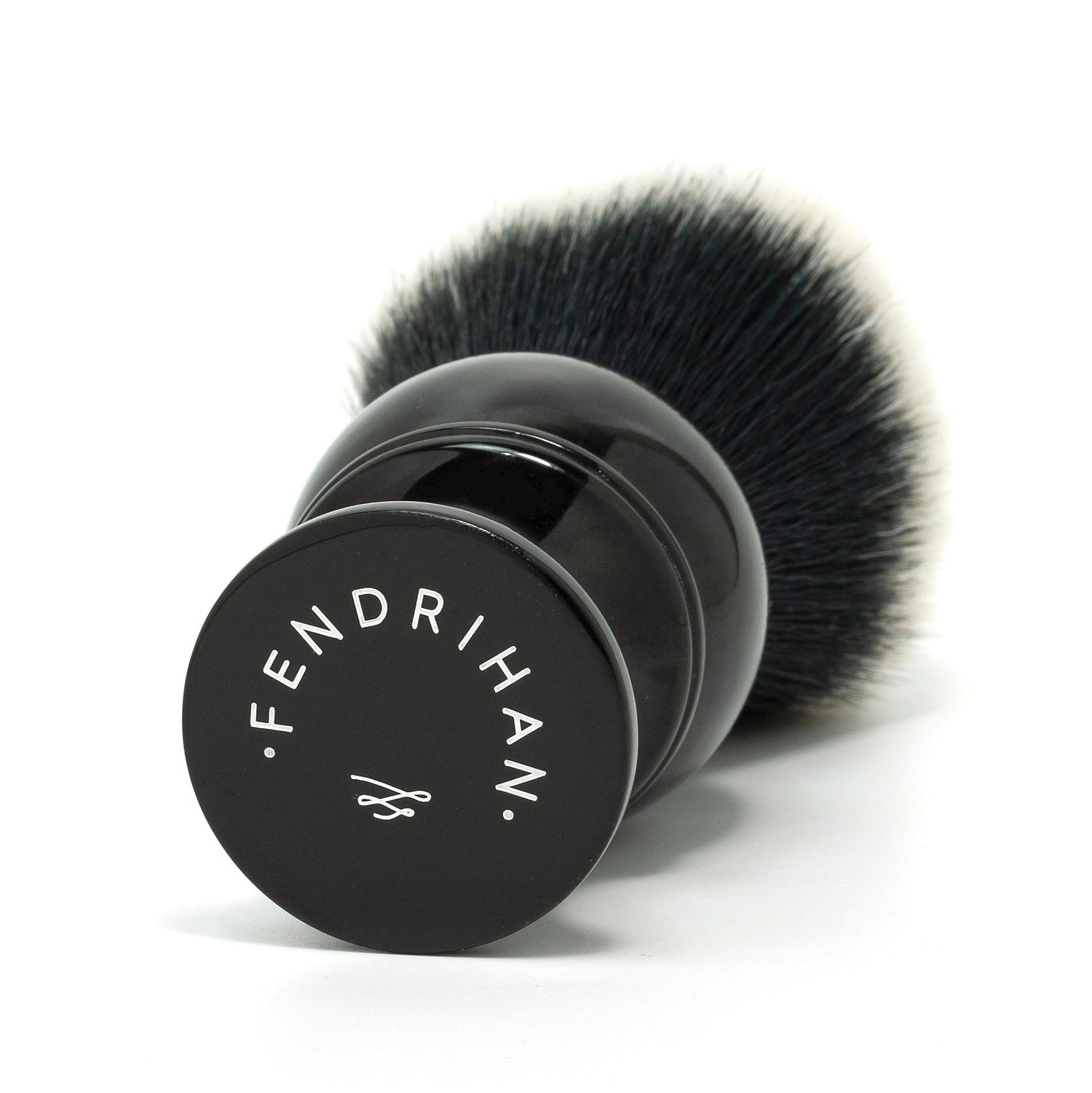 Fendrihan Black & White Barber Synthetic Shaving Brush, Resin Handle Shaving Brushes Fendrihan
