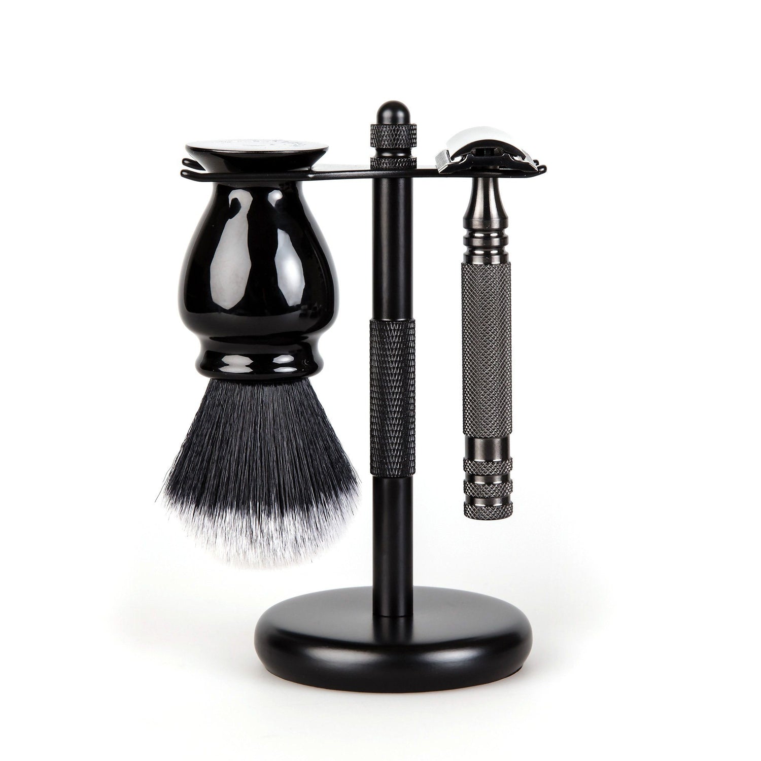 3-Piece Wet Shaving Set with Stainless Steel Safety Razor, Save $15 Shaving Gift Set Fendrihan Ambassador MK II 22 mm