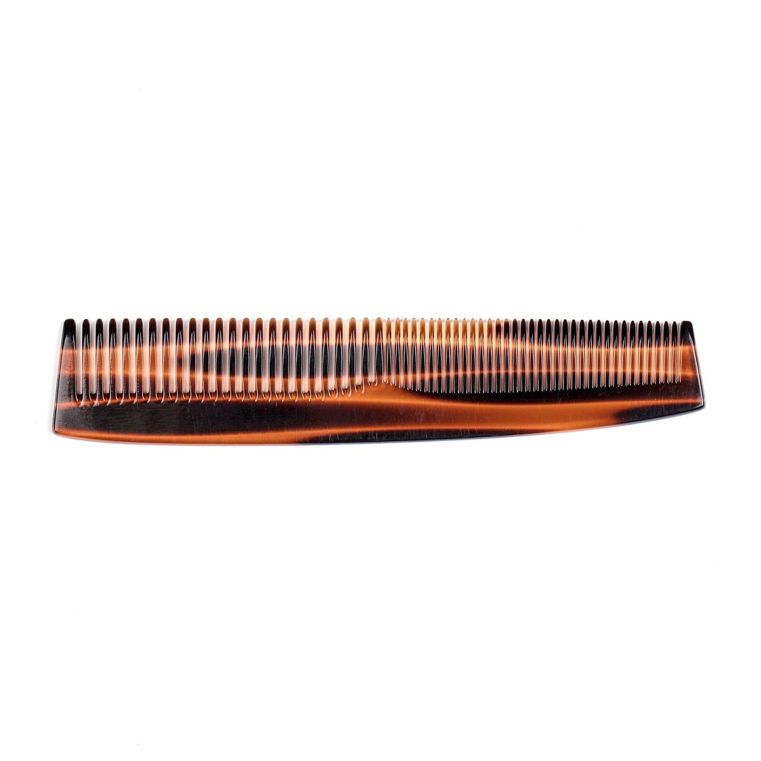 Fendrihan Hand-Finished Double-Tooth Comb, Faux Tortoise Comb Fendrihan