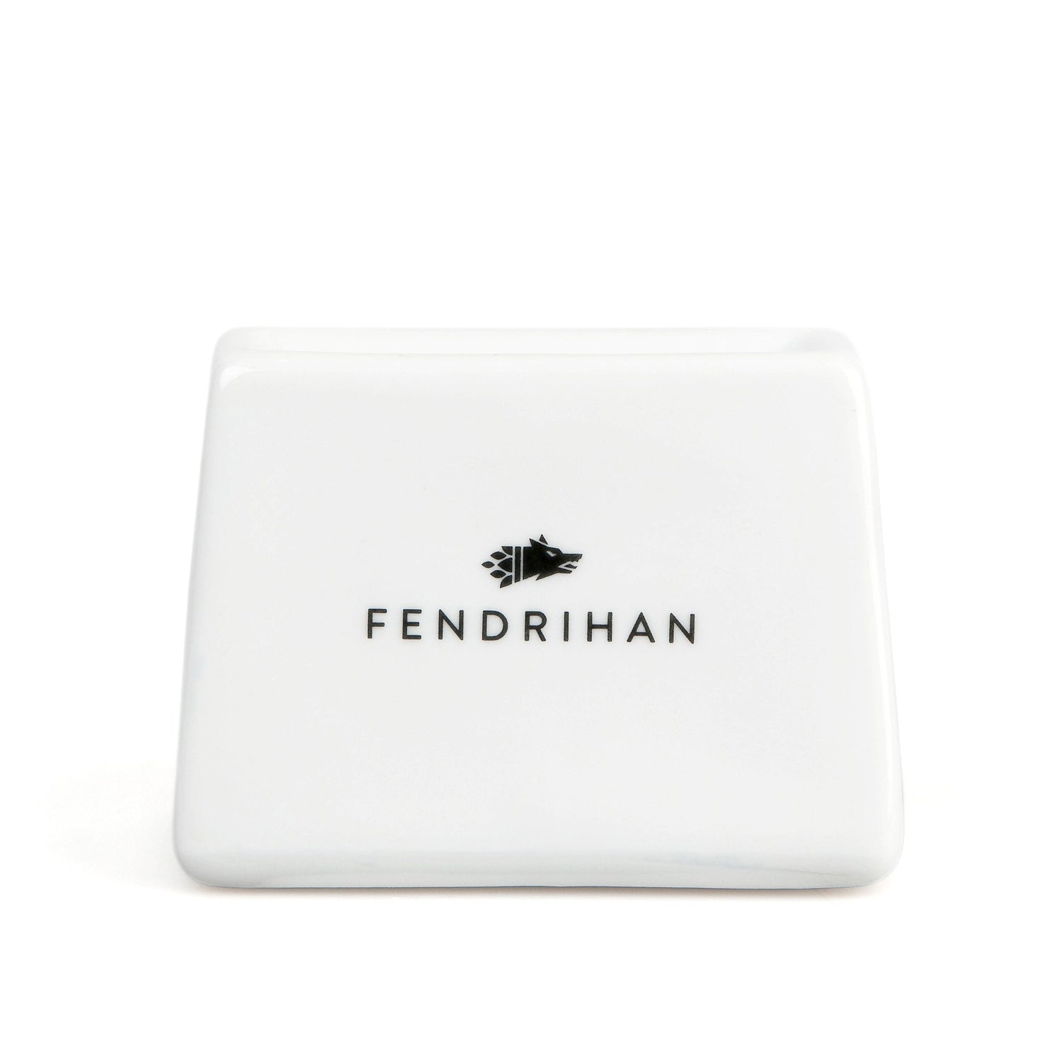 Fendrihan Porcelain Rectangular Blade Bank Razor Blades Disposal Case Fendrihan Black