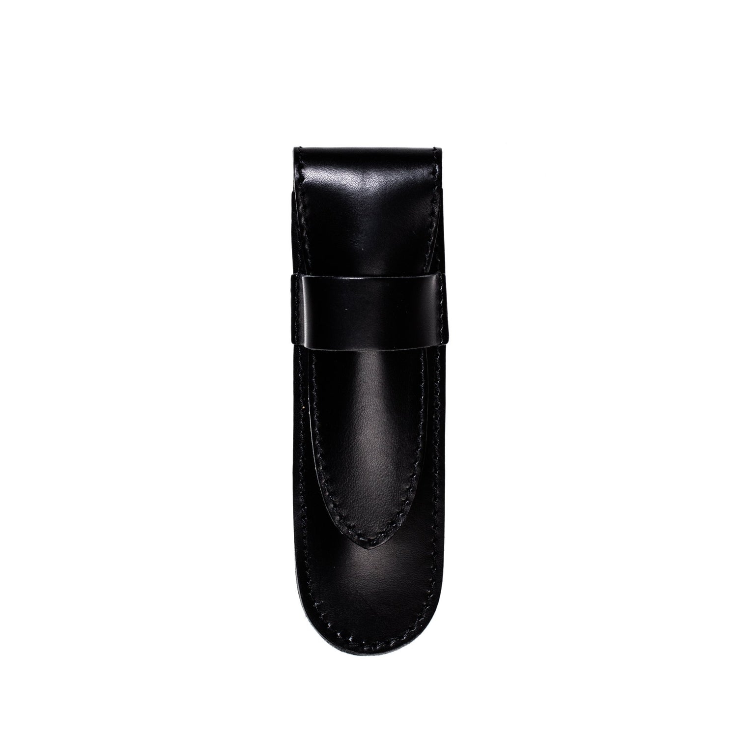 Fendrihan Black Natural Leather Case for Straight Razor Razor Case Fendrihan