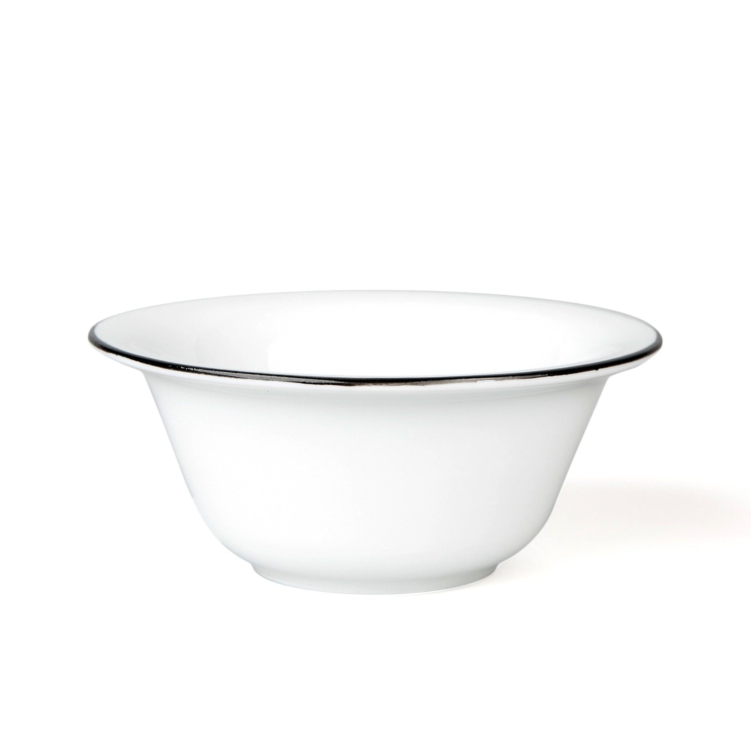 Fendrihan Porcelain Shaving Bowl, Hand-Painted Rim Shaving Bowl Fendrihan