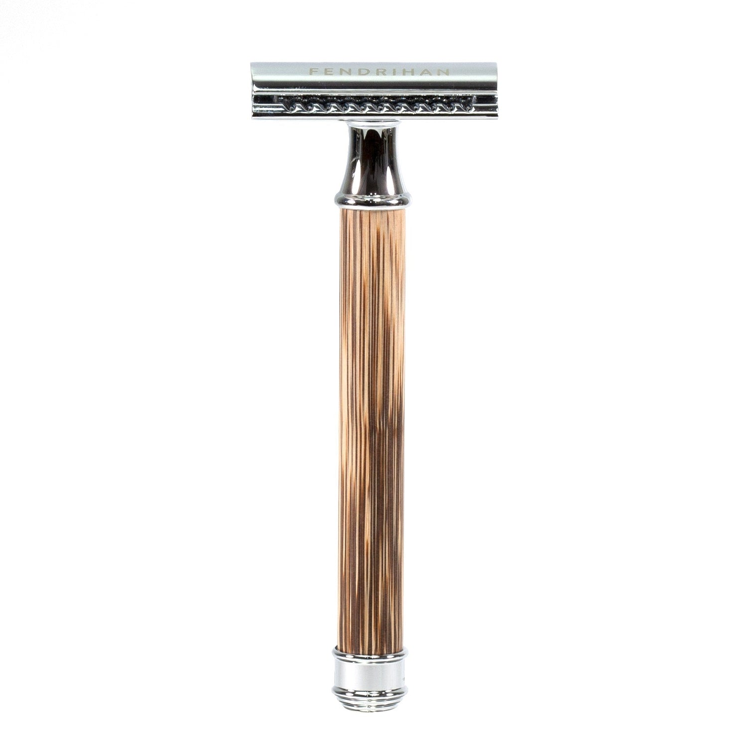 Fendrihan Closed Comb Safety Razor with Bamboo Handle Double Edge Safety Razor Fendrihan
