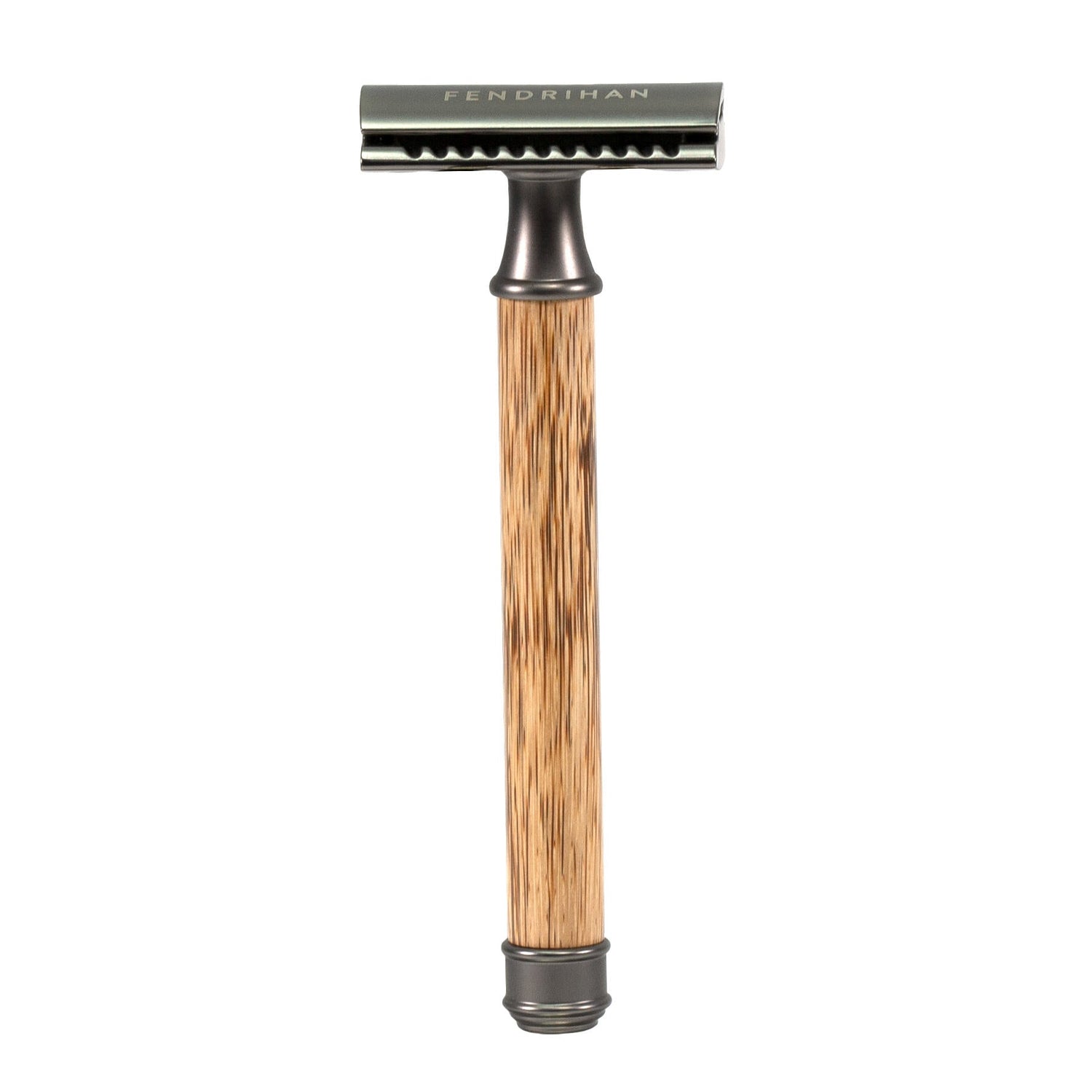 Fendrihan Closed Comb Safety Razor with Bamboo Handle Double Edge Safety Razor Fendrihan