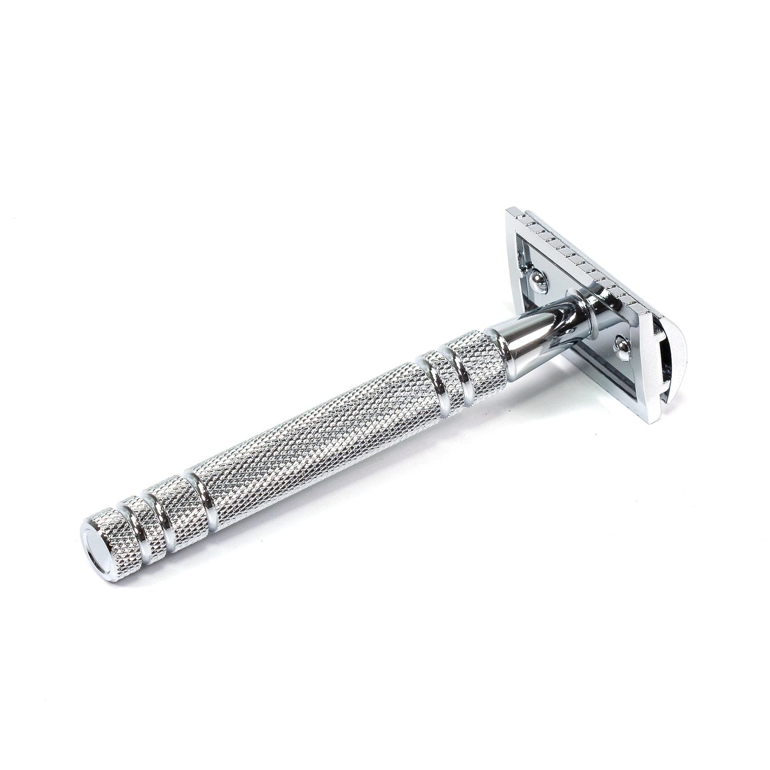 Fendrihan Double Edge Safety Razor, Full Knurled Handle Safety Razor Fendrihan