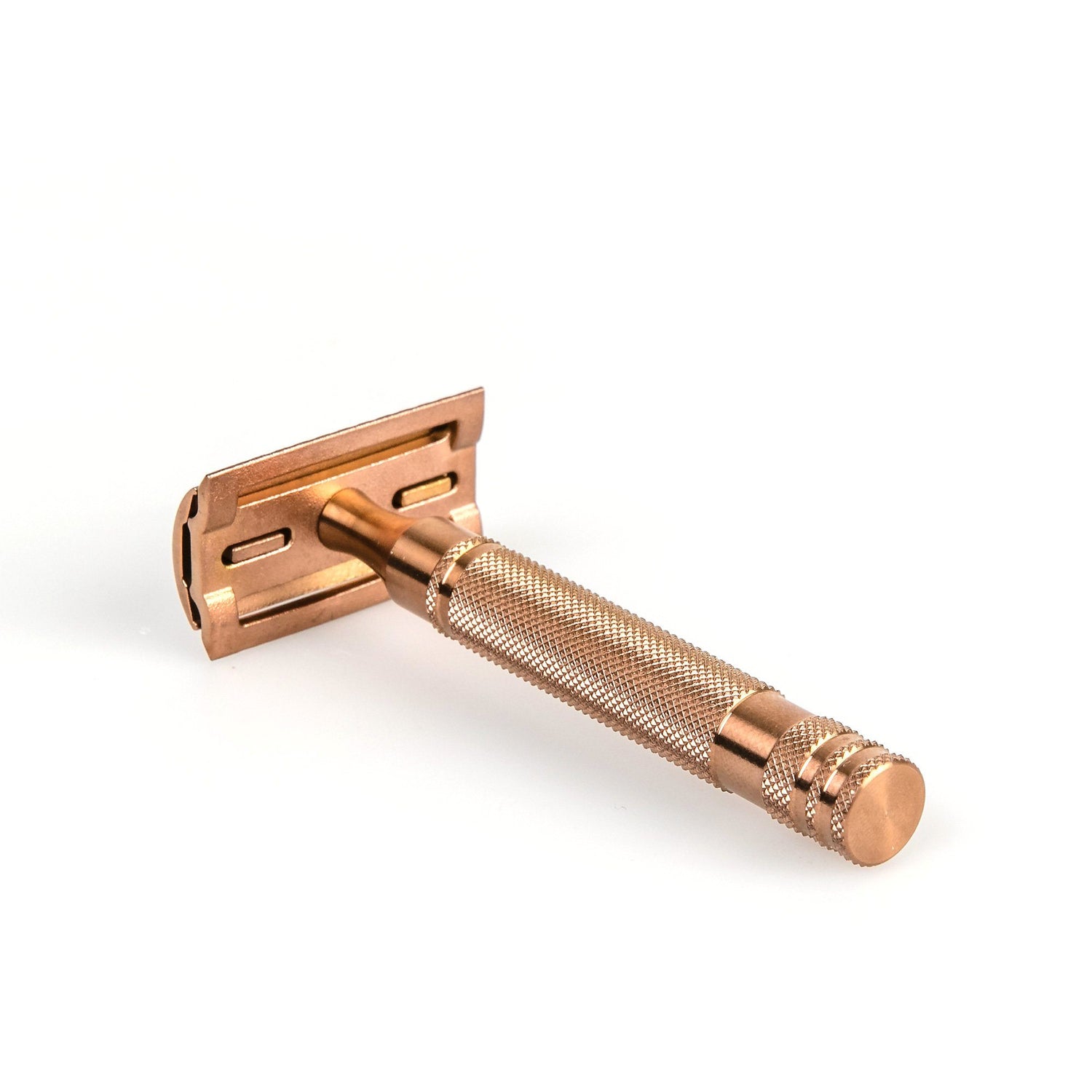 Fendrihan Limited Edition Bronze PVD Coated Full Stainless Steel Double Edge Safety Razor Double Edge Safety Razor Fendrihan