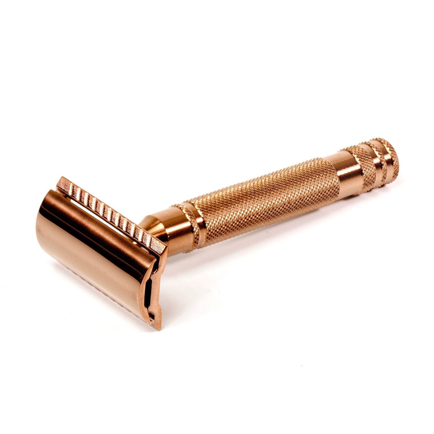 Fendrihan Limited Edition Bronze PVD Coated Full Stainless Steel Double Edge Safety Razor Double Edge Safety Razor Fendrihan