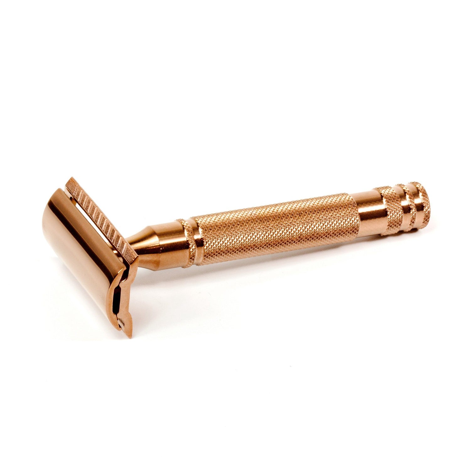 Fendrihan Limited Edition Bronze PVD Coated Full Stainless Steel Double Edge Safety Razor Double Edge Safety Razor Fendrihan