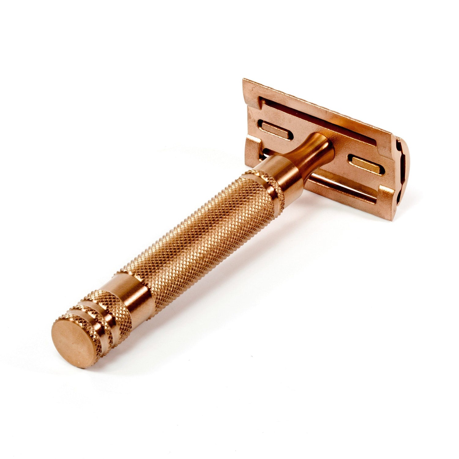 Fendrihan Limited Edition Bronze PVD Coated Full Stainless Steel Double Edge Safety Razor Double Edge Safety Razor Fendrihan