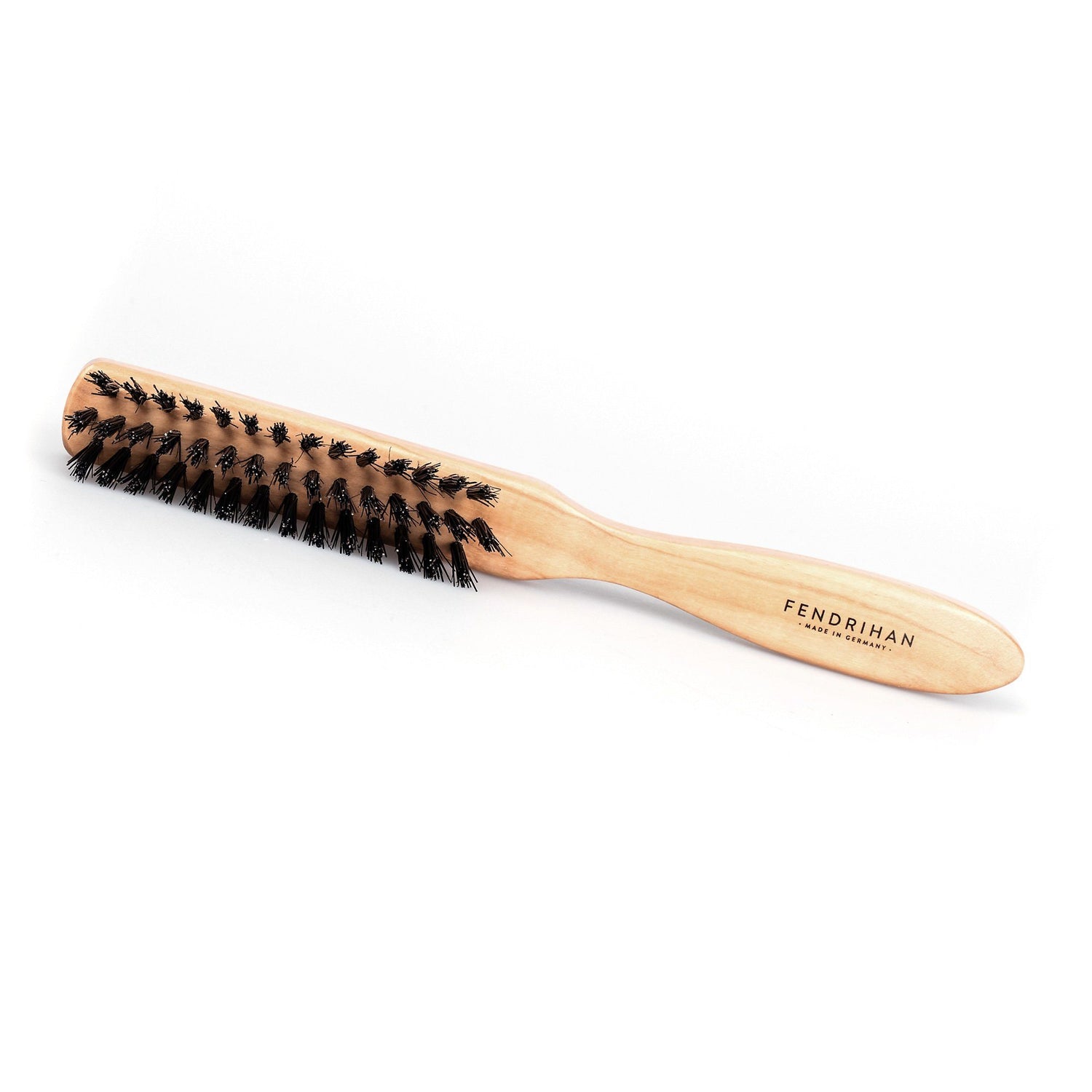 Fendrihan 3 Row Olivewood Hairbrush with Boar Bristles - Made in Germany Hair Brush Fendrihan