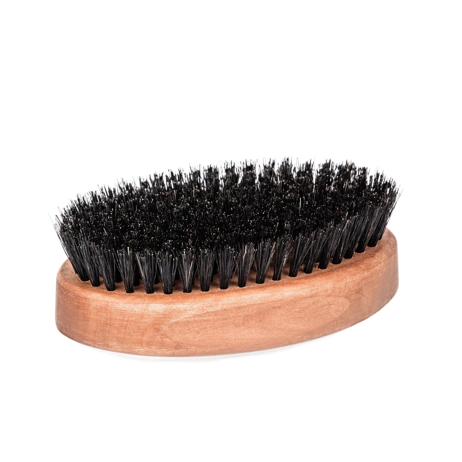 Men's Pearwood Military Hairbrush with Pure Soft or Wild Boar Bristles - Made in Germany Hair Brush Fendrihan