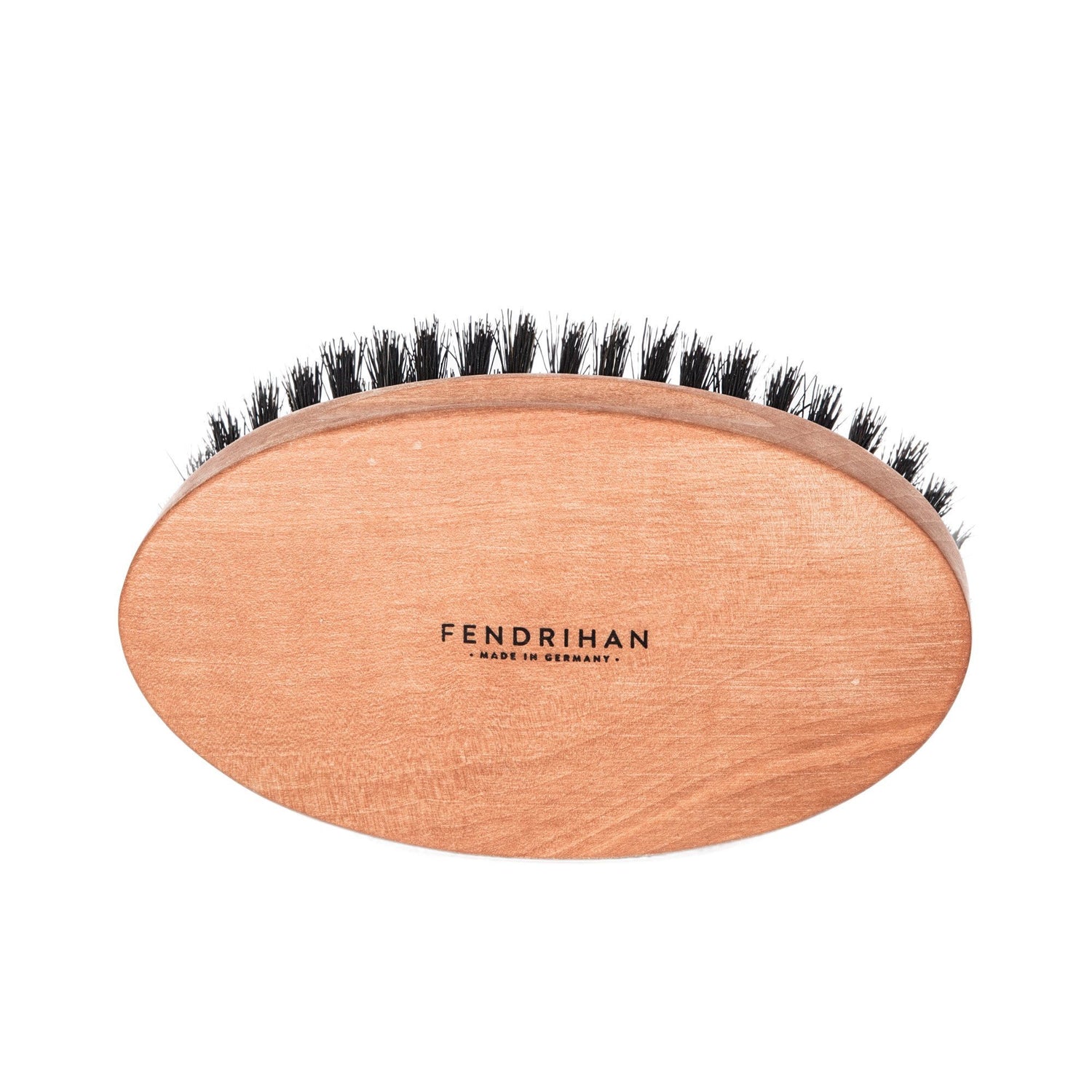 Men's Pearwood Military Hairbrush with Pure Soft or Wild Boar Bristles - Made in Germany Hair Brush Fendrihan Soft