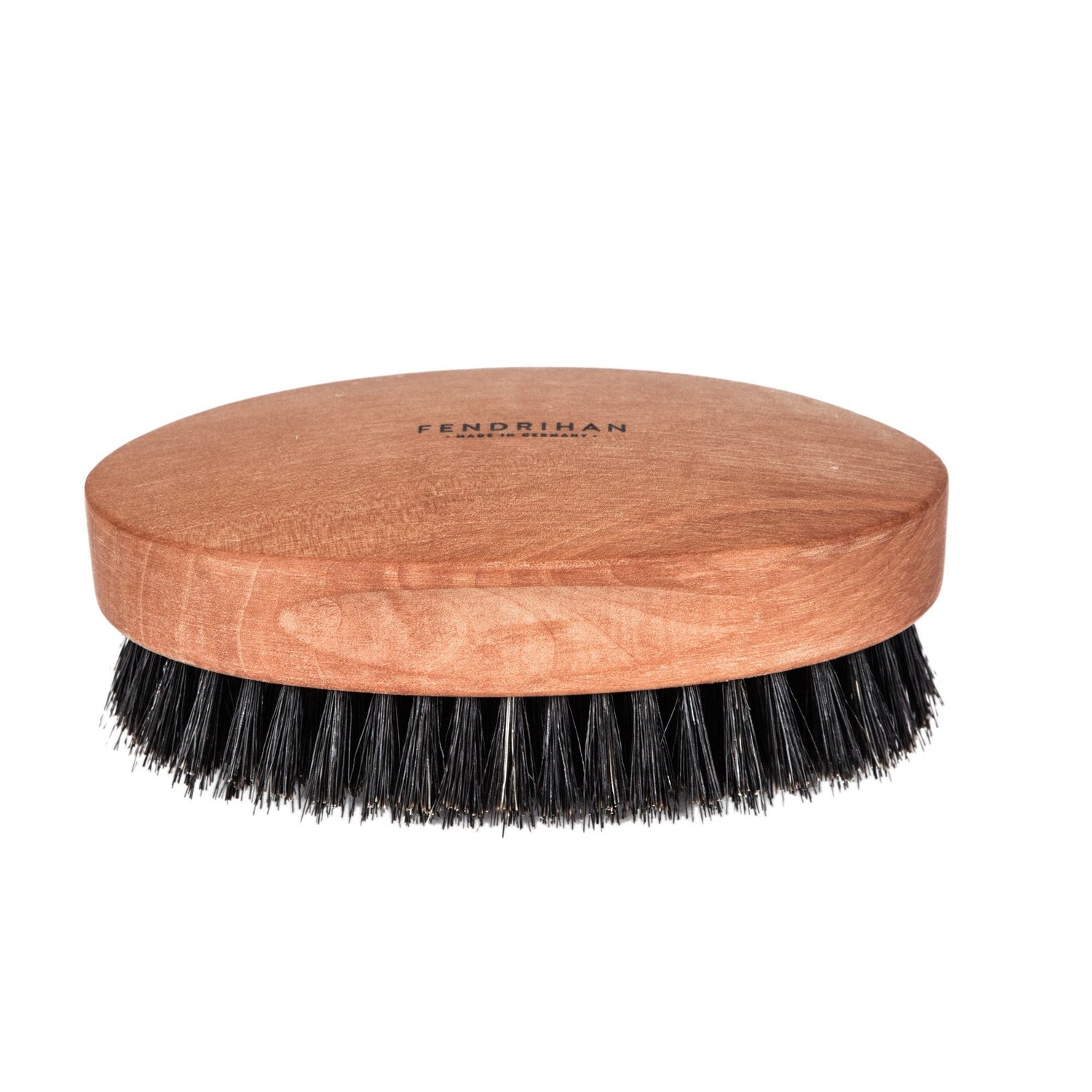 Men's Pearwood Military Hairbrush with Pure Soft or Wild Boar Bristles - Made in Germany Hair Brush Fendrihan