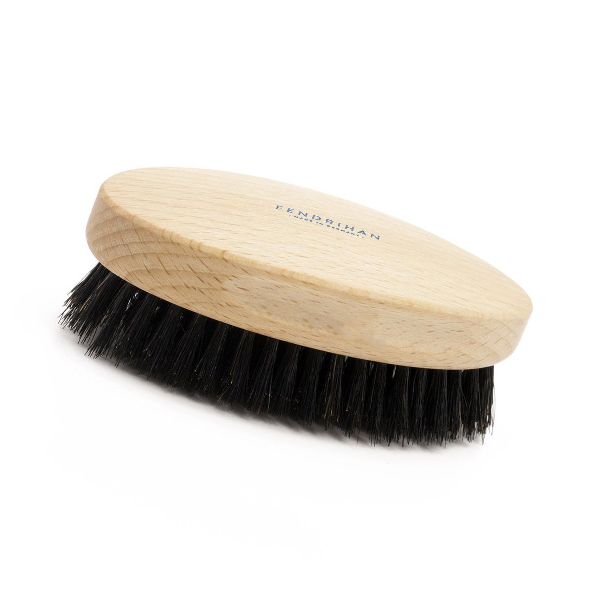 Men's Beechwood Military Hairbrush with Pure Soft or Wild Boar Bristles - Made in Germany Hair Brush Fendrihan