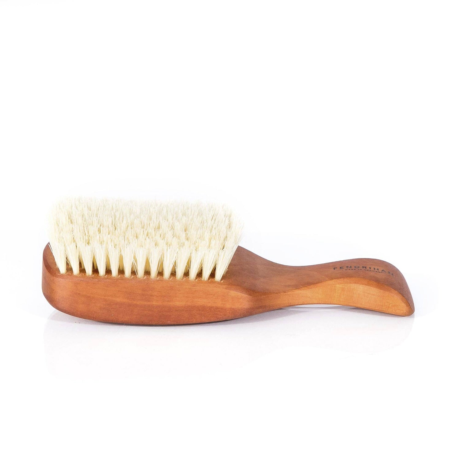 Men's Pearwood Hairbrush with Extra Soft Light Bristles - Made in Germany Hair Brush Fendrihan