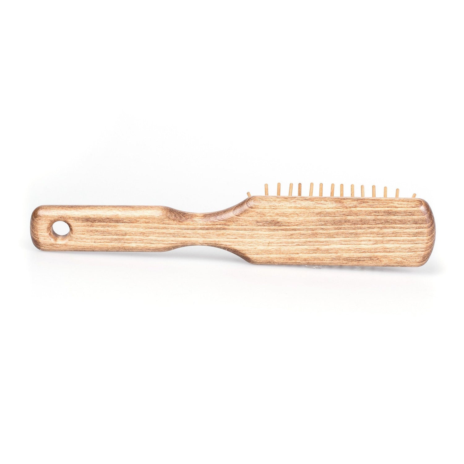 Fendrihan Rectangular Olivewood Pneumatic Brush with Wooden Bristles – Made in Germany Hair Brush Fendrihan