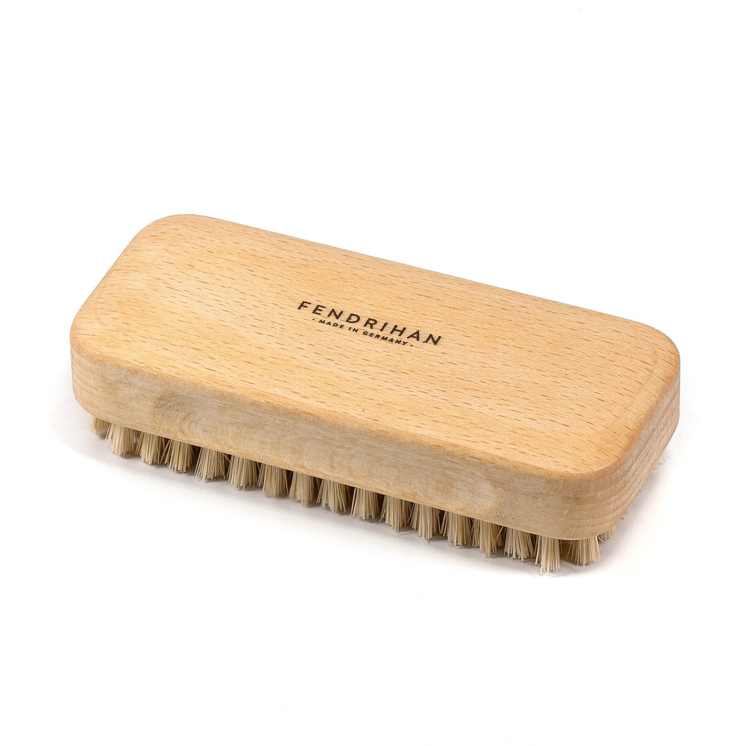 Oiled Beechwood Gardener's Hand and Nail Brush with Pure Tampico Fiber - Made in Germany Nail Brush Fendrihan
