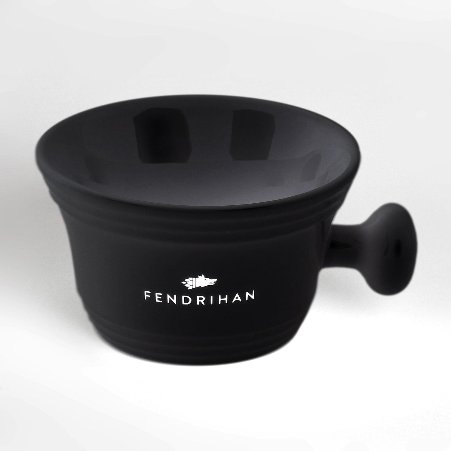 Fendrihan Porcelain Apothecary Shaving Mug Shaving Mug Fendrihan Black