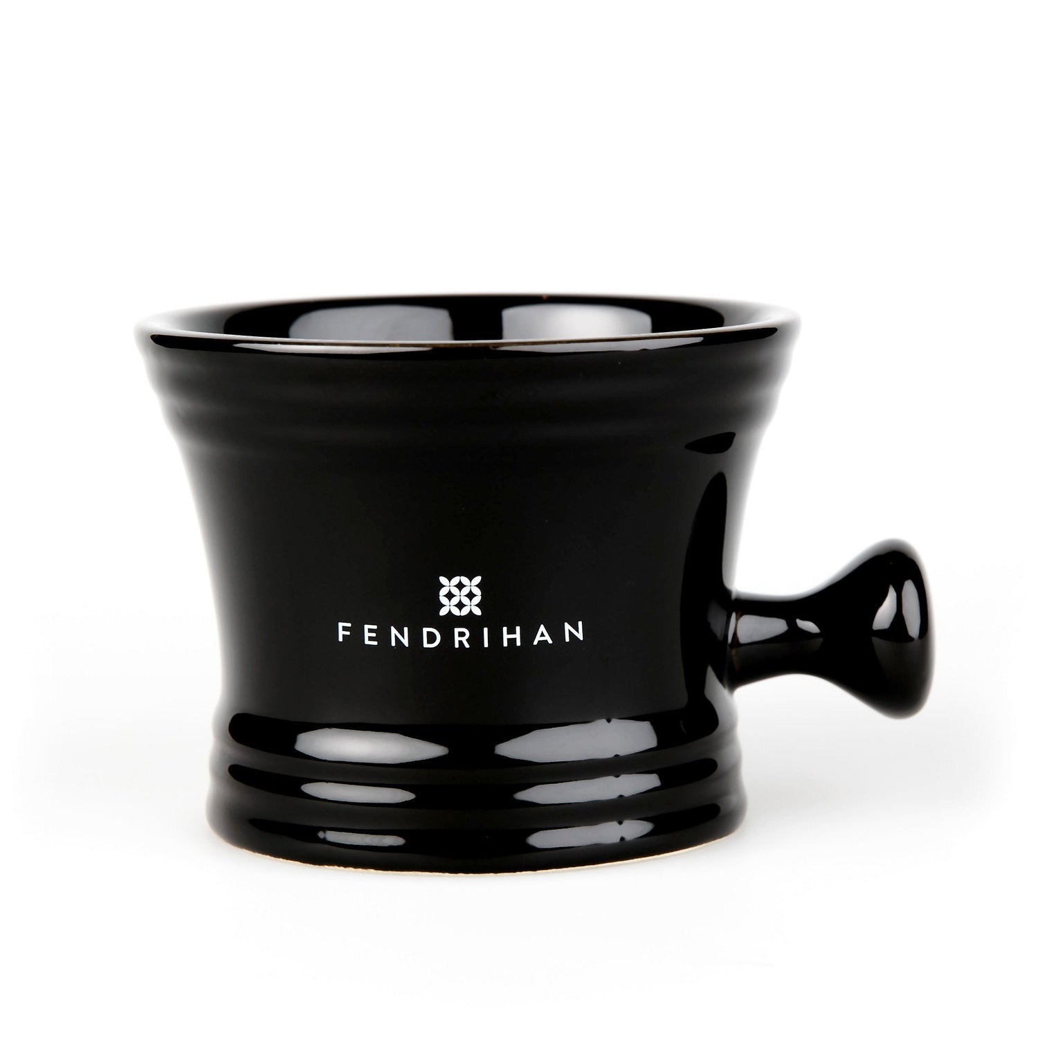 Large Apothecary Shaving Mug by Fendrihan Shaving Mug Fendrihan Black