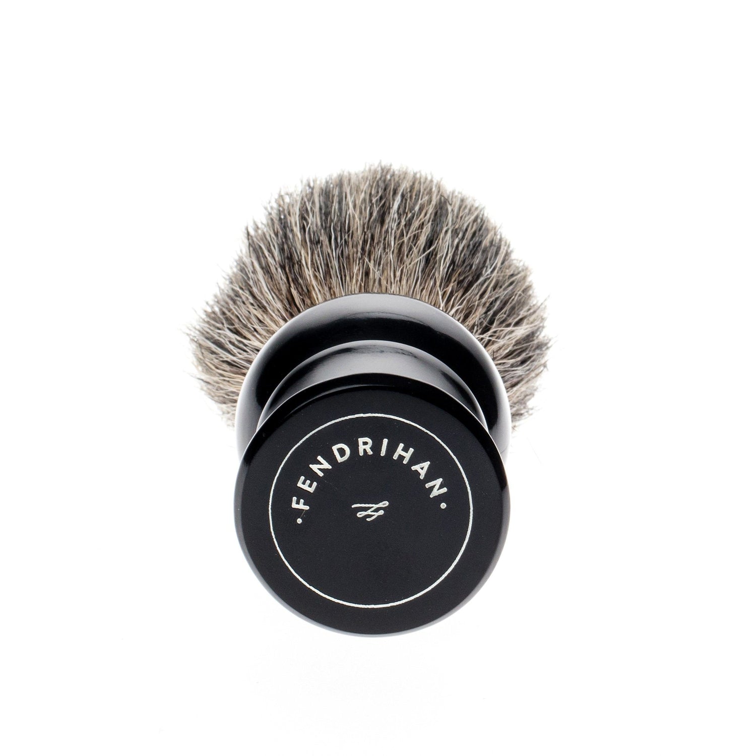Fendrihan Pure Badger Shaving Brush and Porcelain Shaving Bowl, Save $10 Shaving Kit Fendrihan