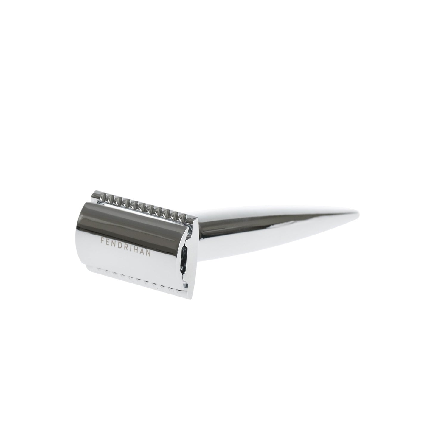 Fendrihan “Cannon” Closed Comb Safety Razor, Pointed Handle Double Edge Safety Razor Fendrihan