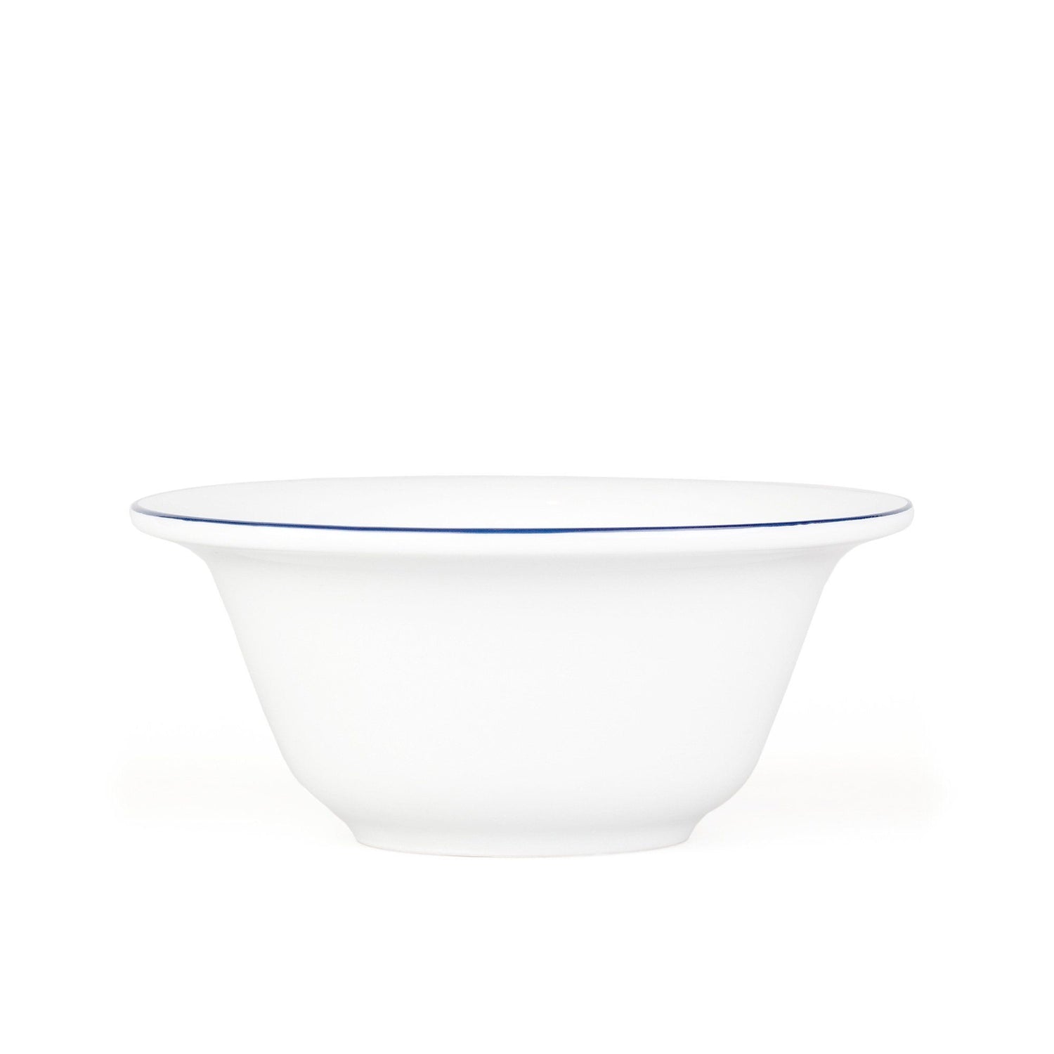 Fendrihan Porcelain Shaving Bowl, Hand-Painted Rim Shaving Bowl Fendrihan