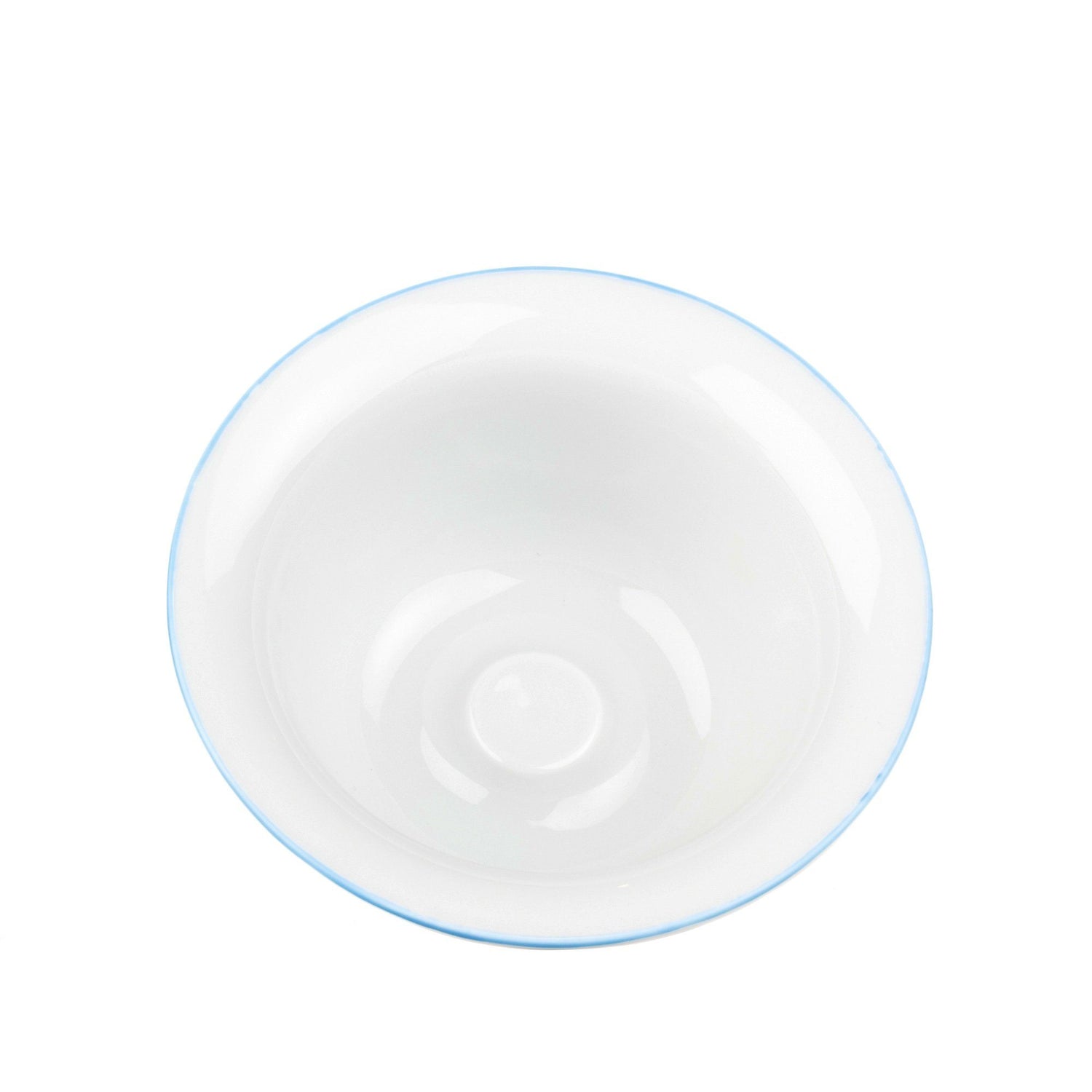 Fendrihan Porcelain Shaving Bowl, Hand-Painted Rim Shaving Bowl Fendrihan