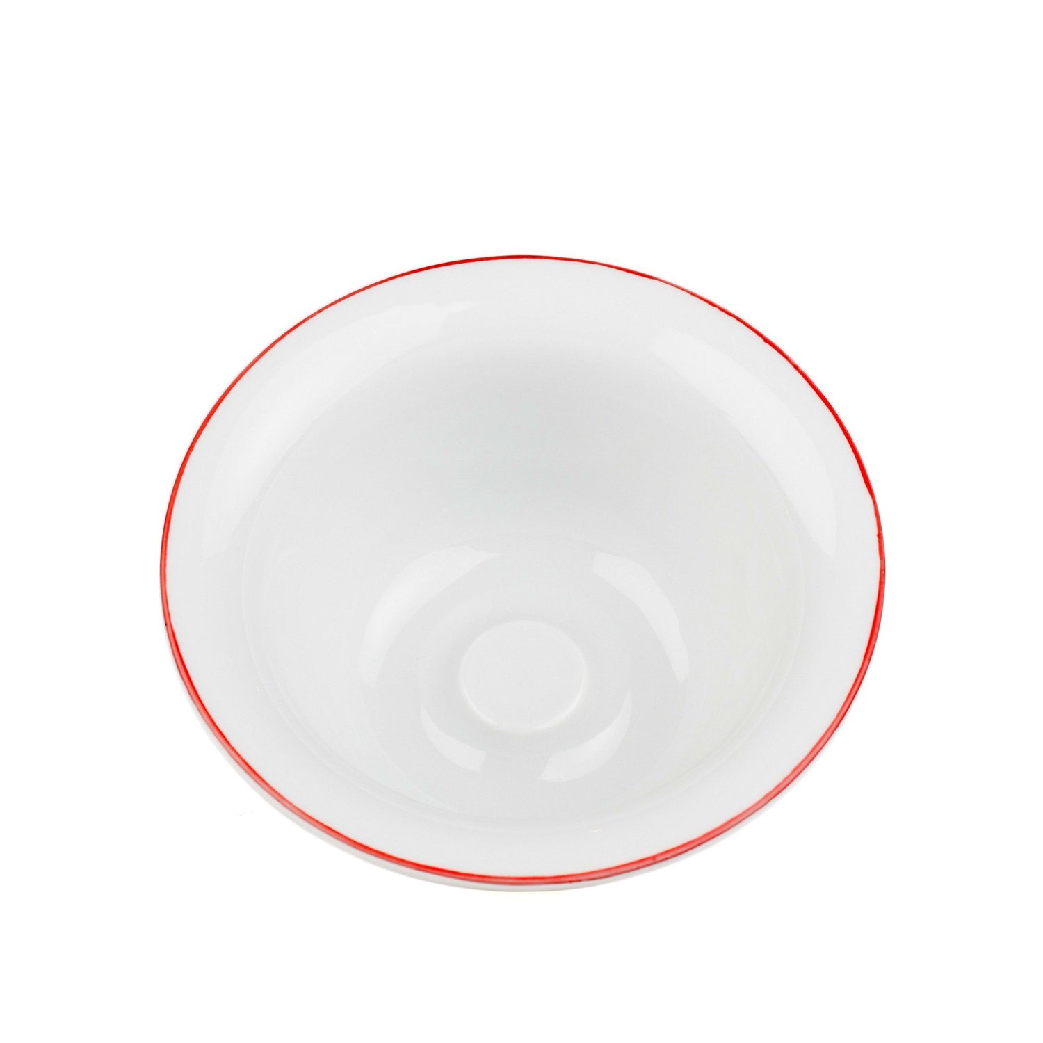 Fendrihan Porcelain Shaving Bowl, Hand-Painted Rim Shaving Bowl Fendrihan