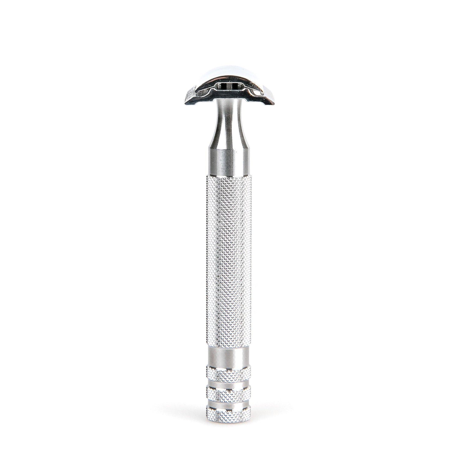 Fendrihan Full Stainless Steel Open Closed Comb Double Edge Safety Razor Double Edge Safety Razor Fendrihan