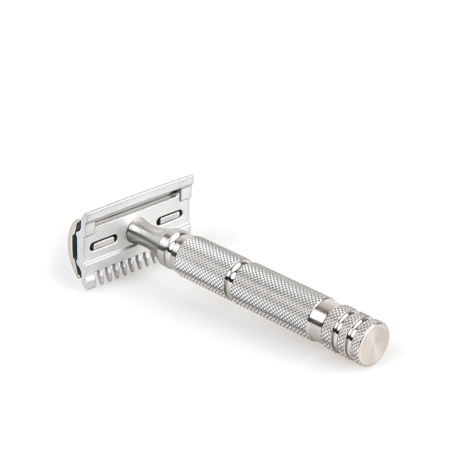 Fendrihan Full Stainless Steel Open Closed Comb Double Edge Safety Razor Double Edge Safety Razor Fendrihan