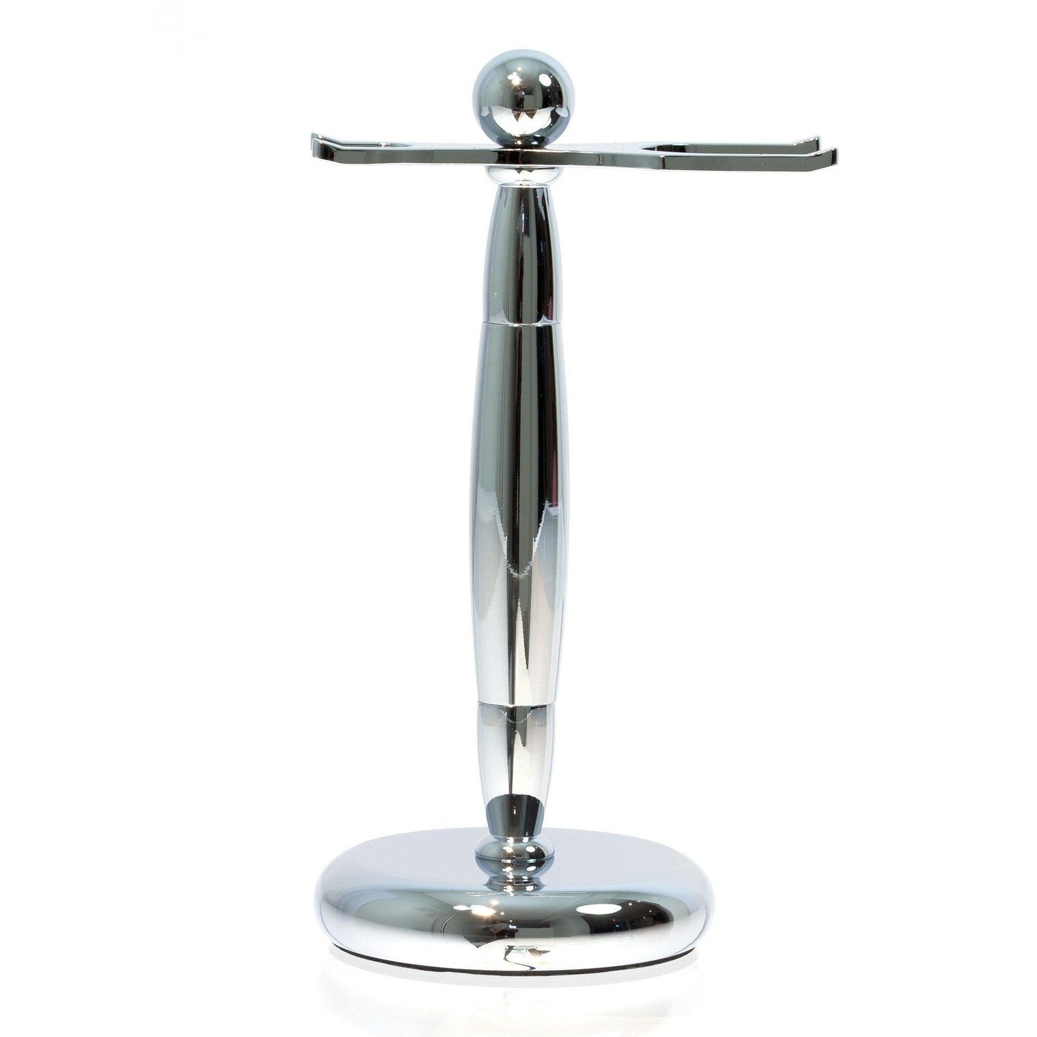 Fendrihan “Kipling” Stand for Safety Razor & Shaving Brush, Chrome Shaving Stand Fendrihan