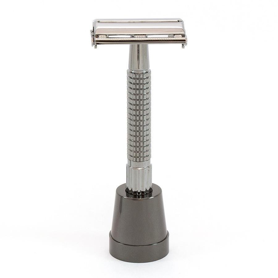 Fendrihan Nickel-Plated Base Stand for Safety Razor Shaving Stand Fendrihan