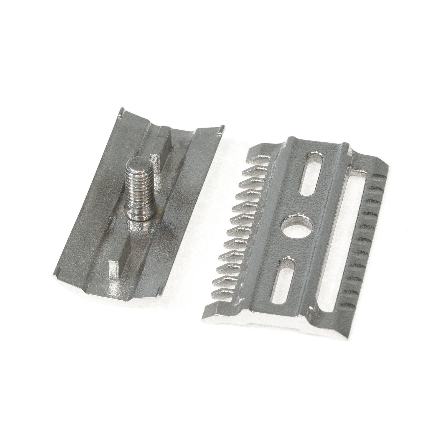 Fendrihan Full Stainless Steel Open Closed Comb Double Edge Safety Razor Double Edge Safety Razor Fendrihan