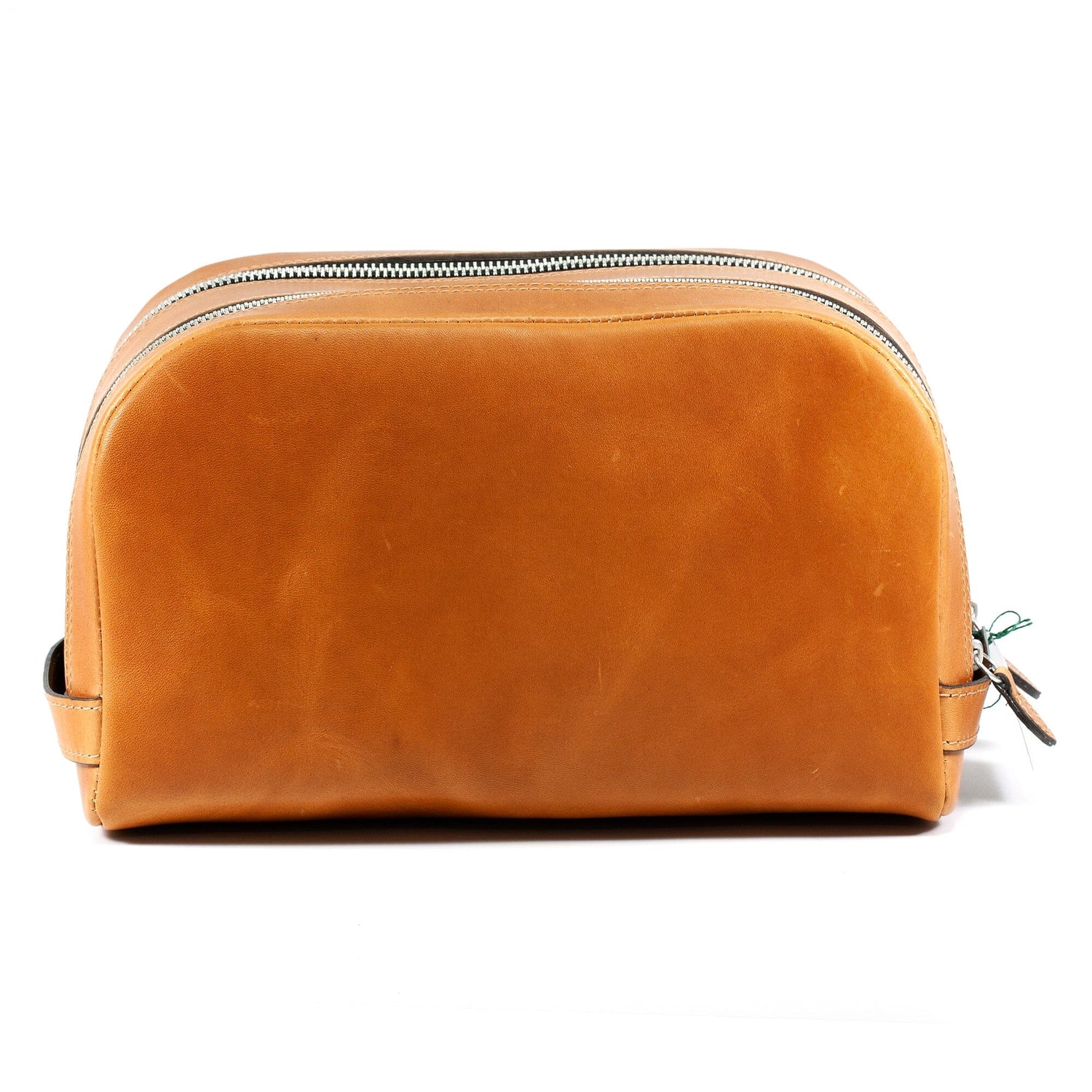 F. Hammann Triple Zip Leather Toiletry Bag Toiletry Bag F. Hammann