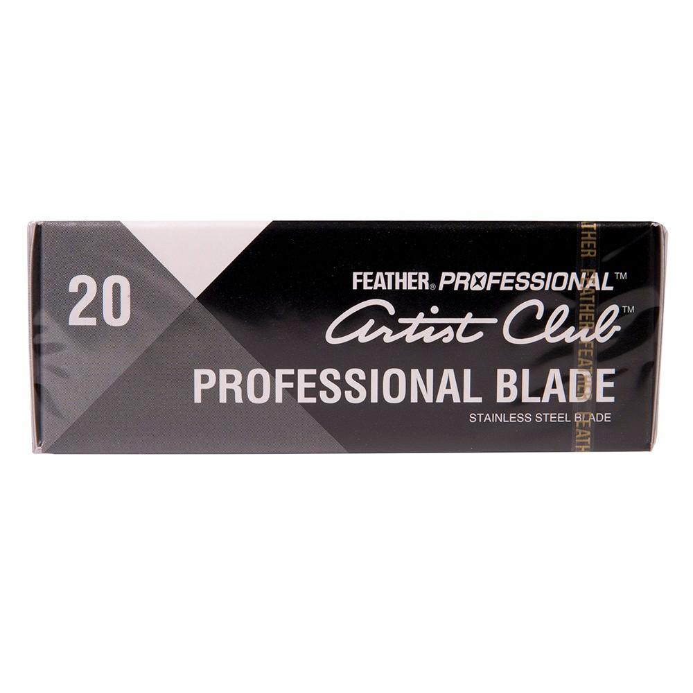 20 Feather Professional Single-Edge Razor Blades Razor Blades Feather