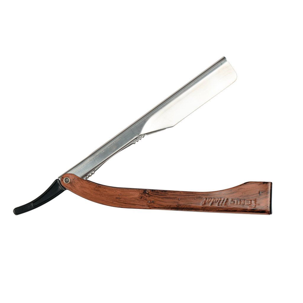 Focus R21 Stainless Steel Shavette Straight Razor, Made in Italy Shavette Focus