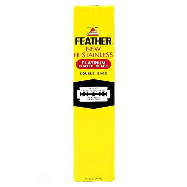 200 Feather Double-Edge Safety Razor Blades Razor Blades Feather