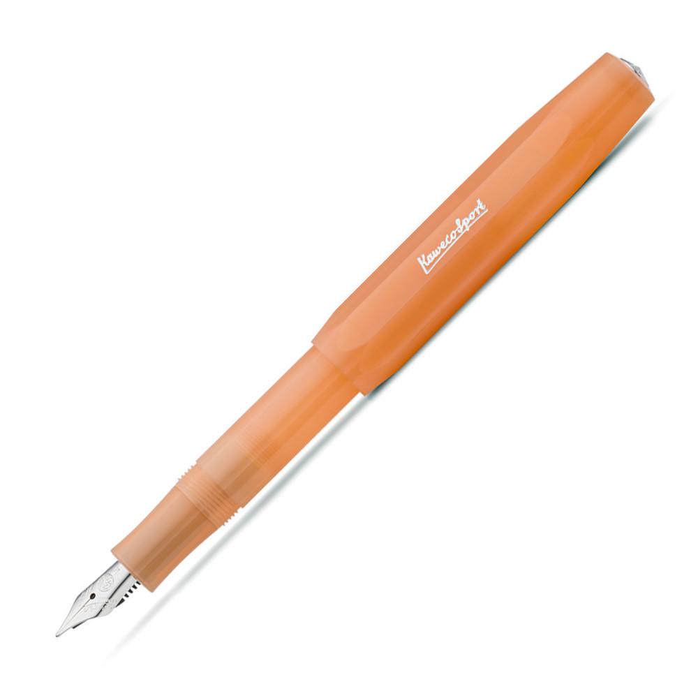 Kaweco Frosted Sport Fountain Pen Fountain Pen Kaweco Soft Mandarin Fine