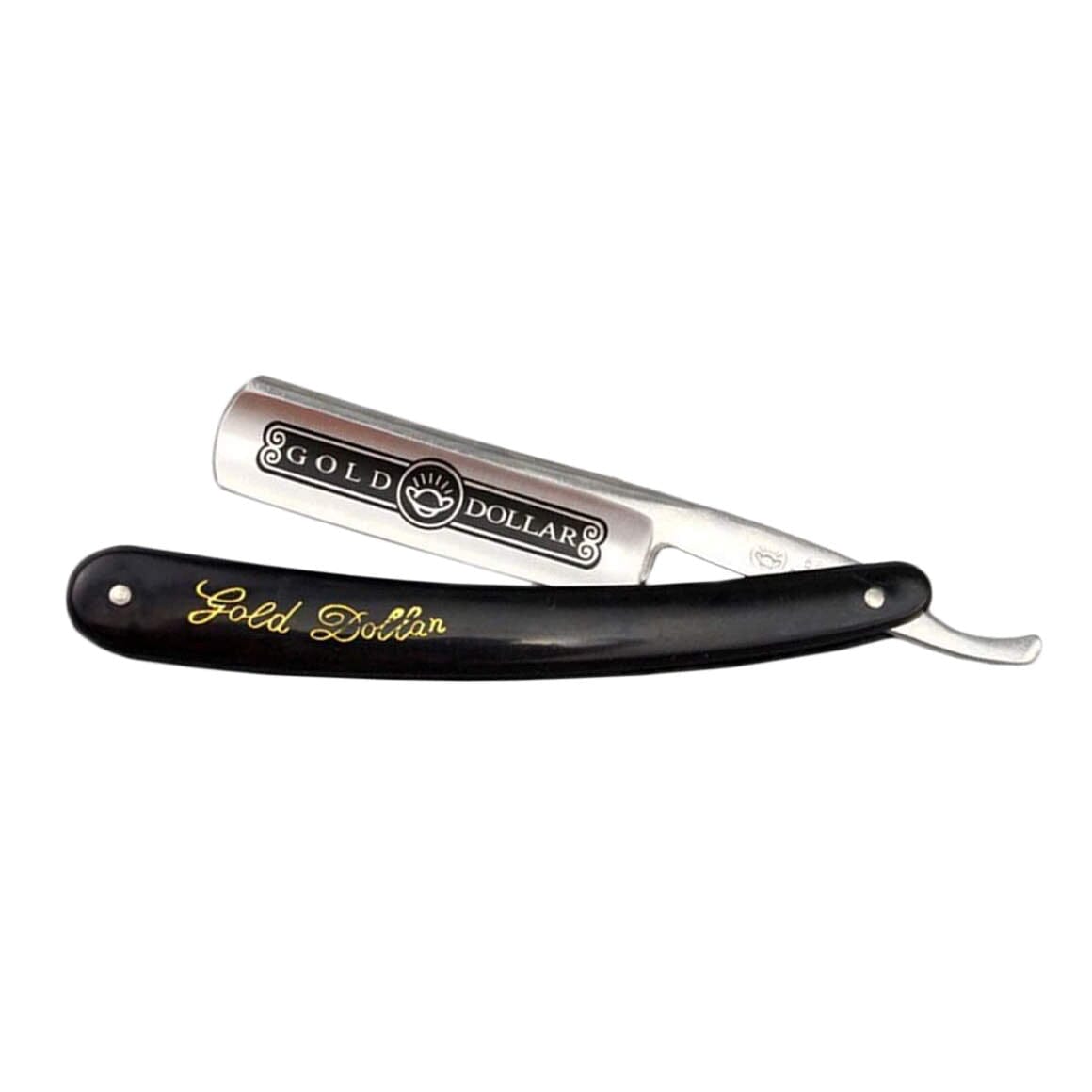 Gold Dollar 66 Round Point Straight Razor 6/8