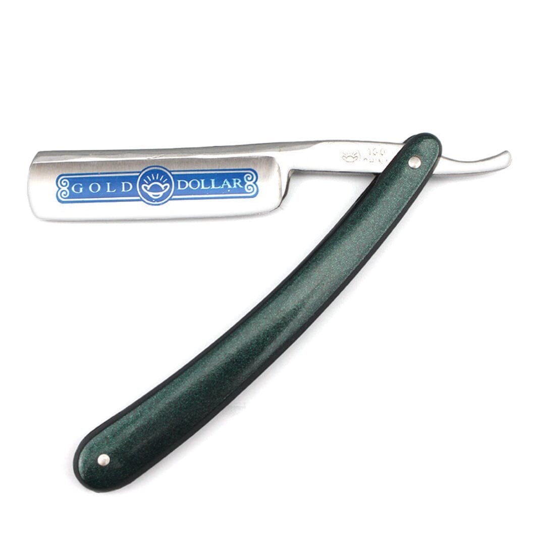 Gold Dollar 100 Round Point Straight Razor 6/8