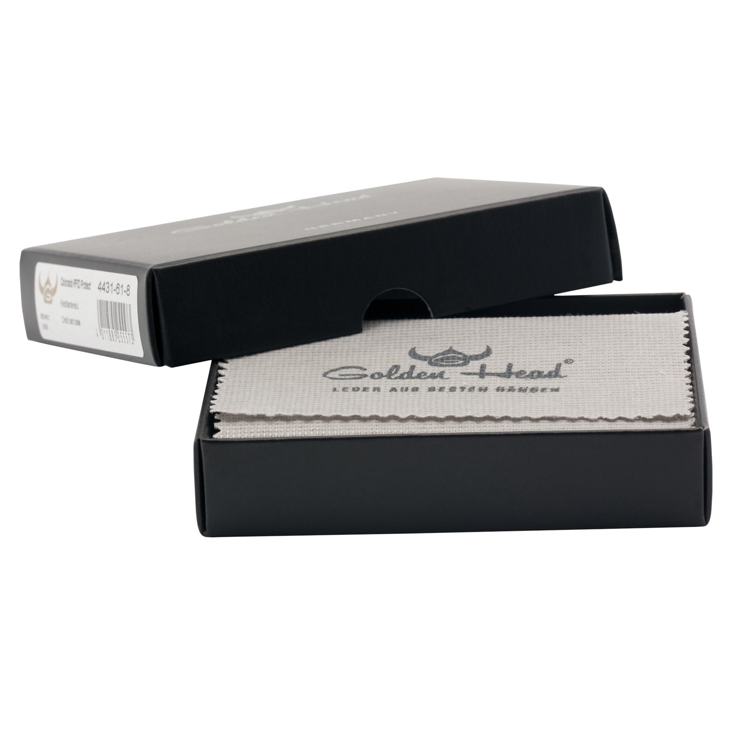 Golden Head Colorado Eco-Tanned Card Case, RFID Protect Leather Wallet Golden Head