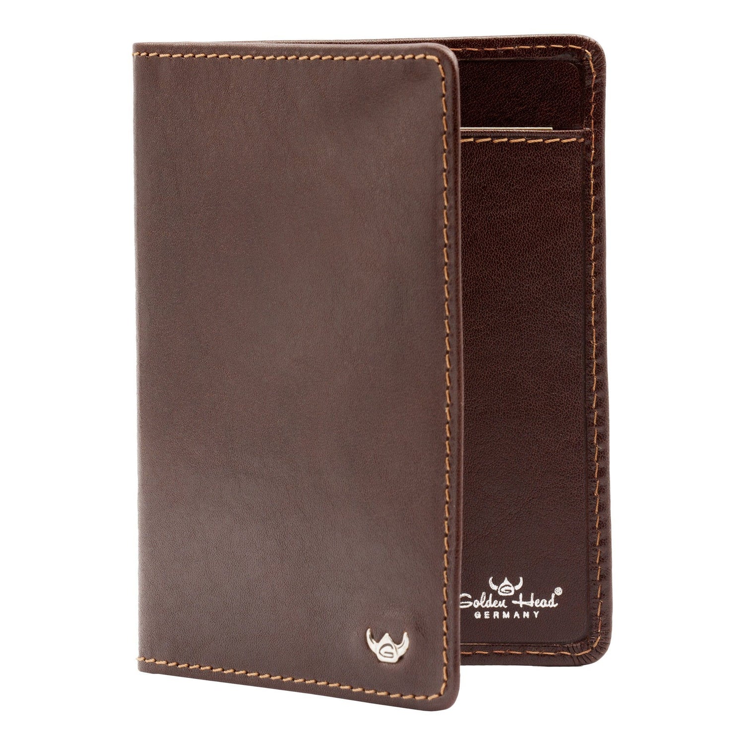 Golden Head Colorado Eco-Tanned 3 CC Leather ID Wallet Leather Wallet Golden Head