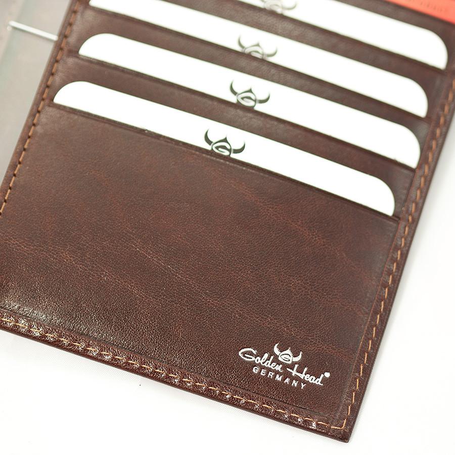 Golden Head Colorado Leather Billfold with 10 Credit Card Slots Leather Wallet Golden Head 