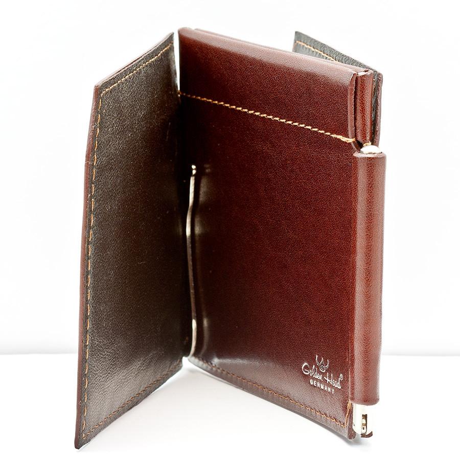 Golden Head Colorado 4 CC Double Money Clip Billfold Leather Wallet Leather Wallet Golden Head