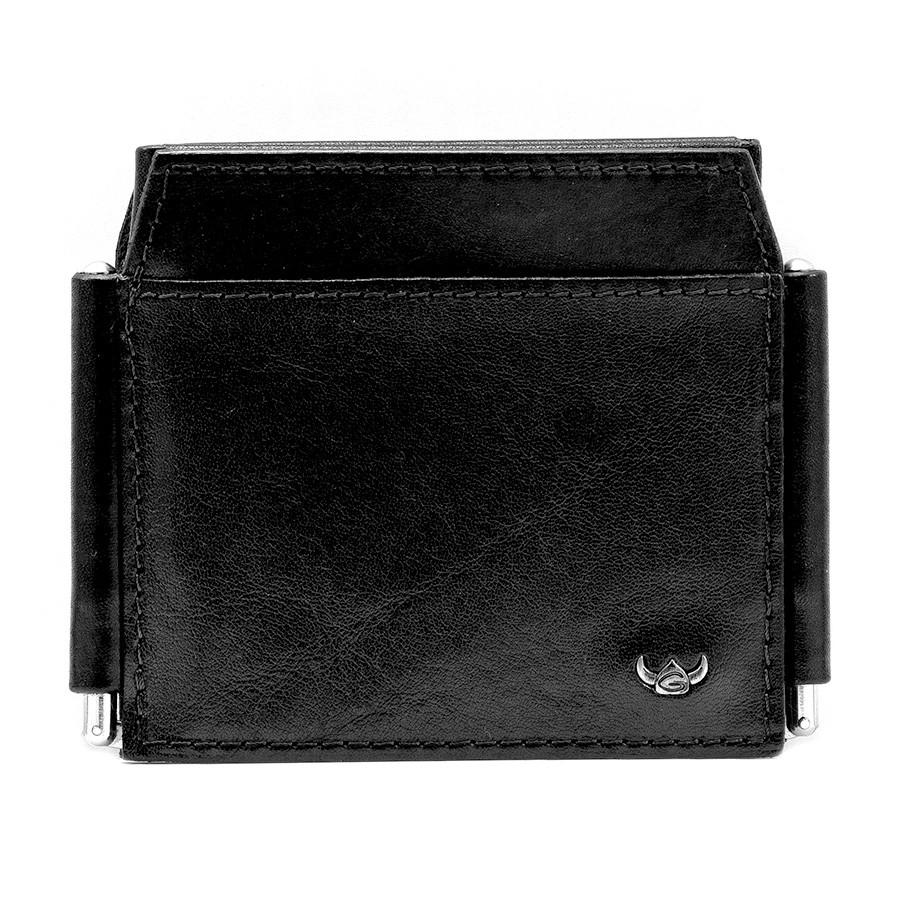 Golden Head Colorado 4 CC Double Money Clip Billfold Leather Wallet Leather Wallet Golden Head Black