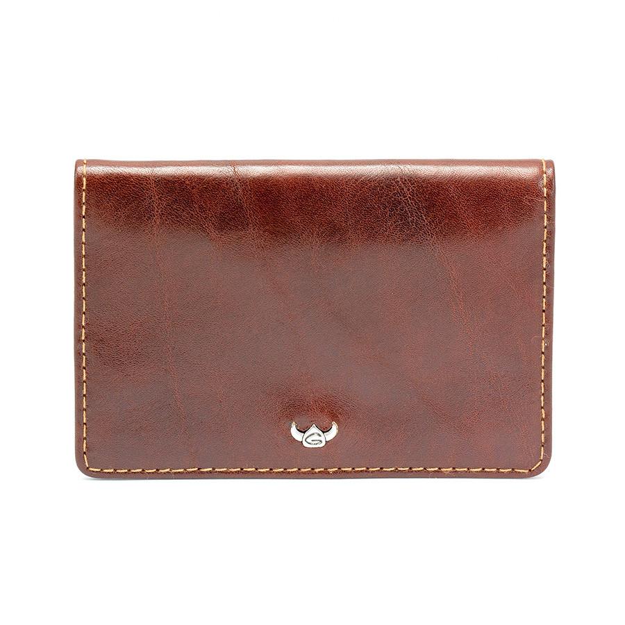 Golden Head Colorado Leather Business Card Case Leather Wallet Golden Head Tobacco