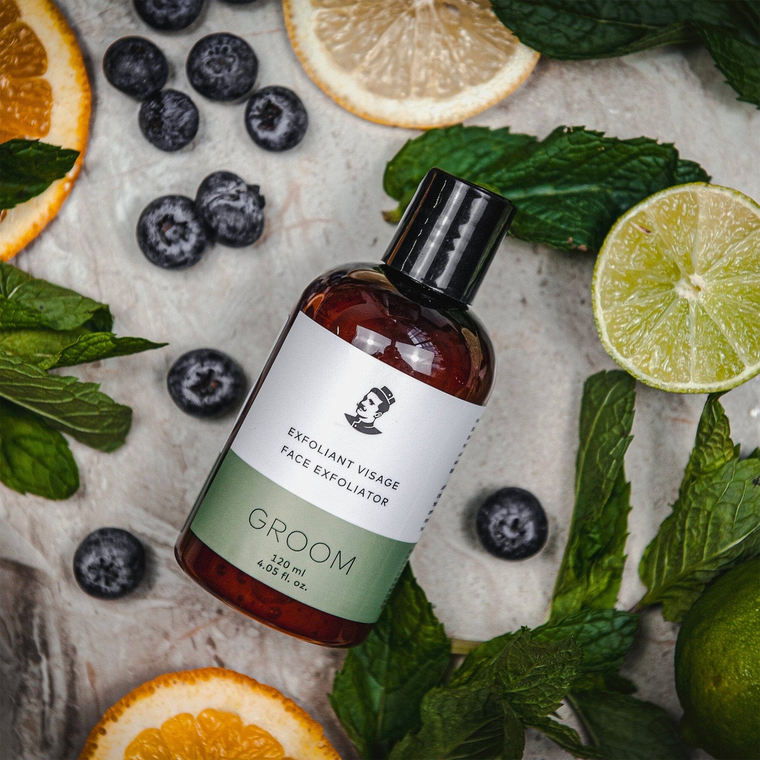 GROOM Face Exfoliator Face Wash GROOM