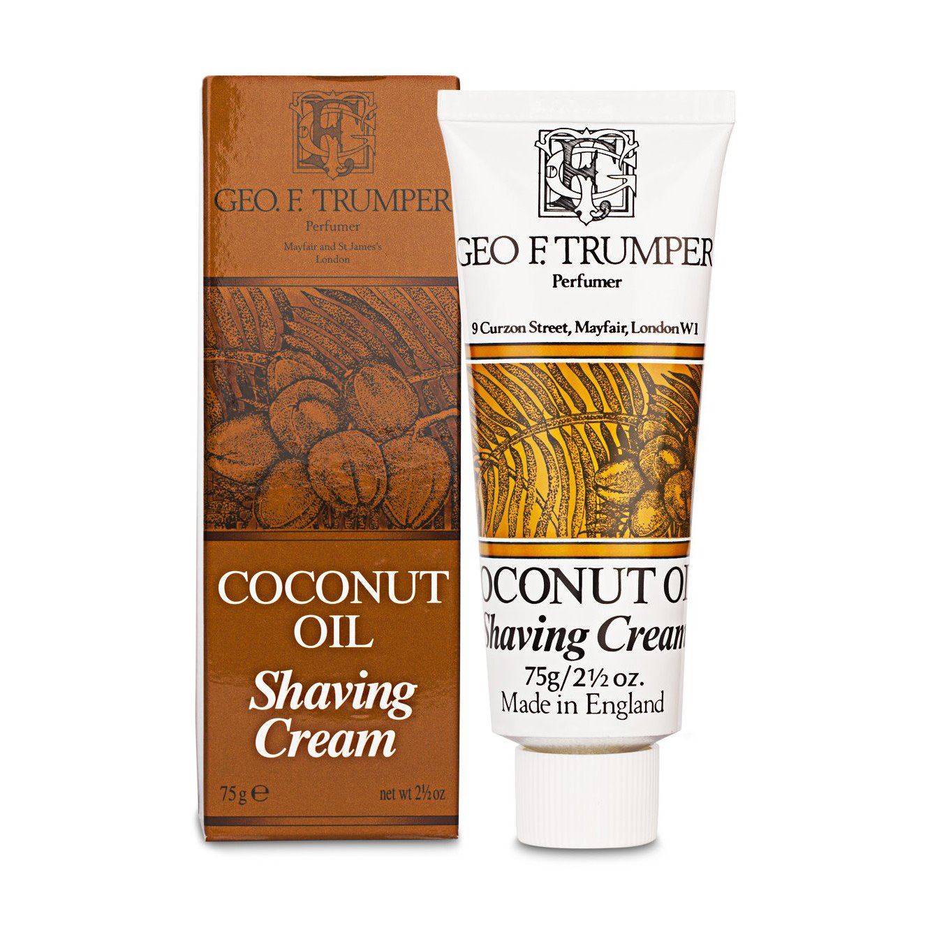 Geo. F. Trumper Shaving Creams in Travel Tube Shaving Cream Geo F. Trumper Coconut