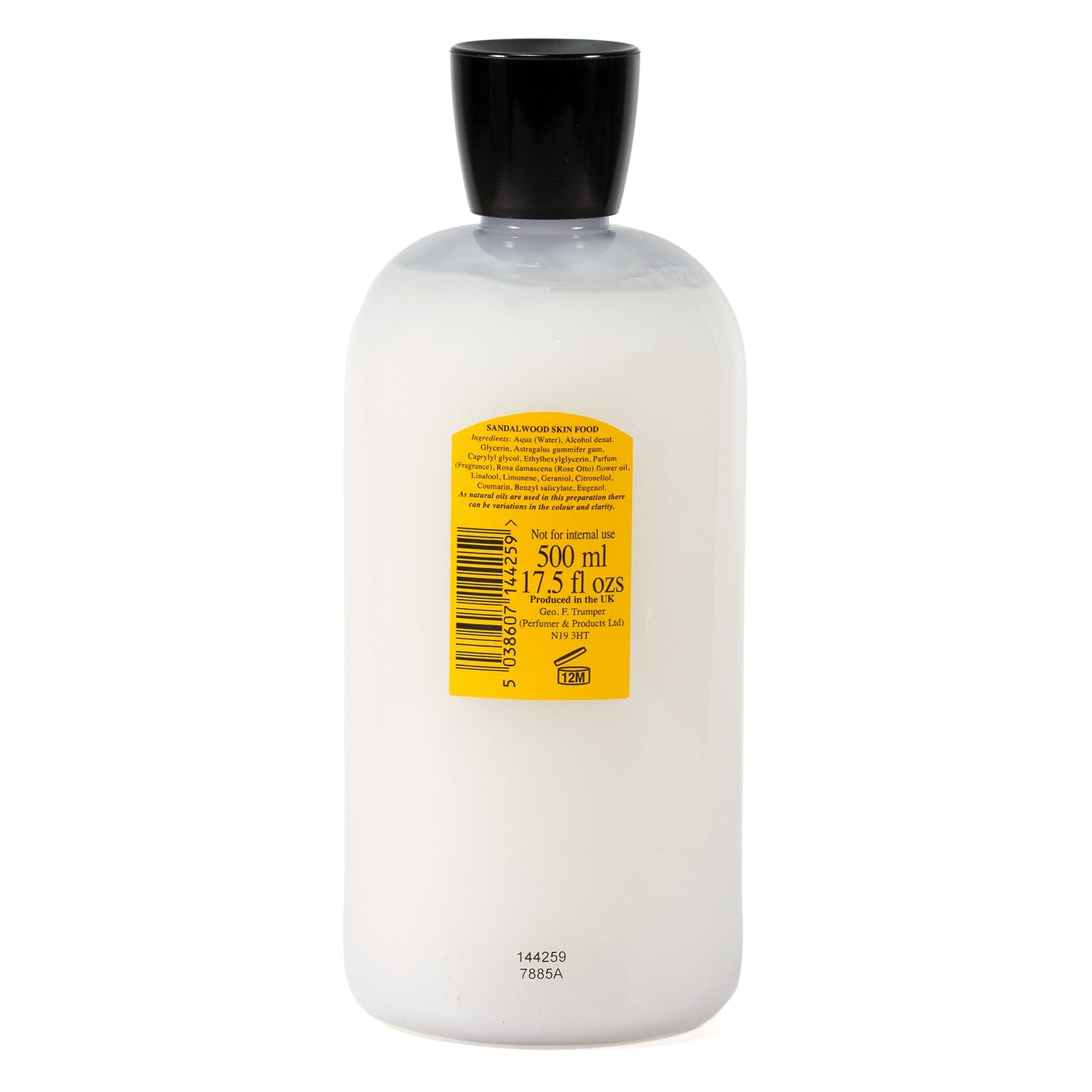 Geo. F. Trumper Sandalwood Skin Food, 500ml Aftershave Geo F. Trumper