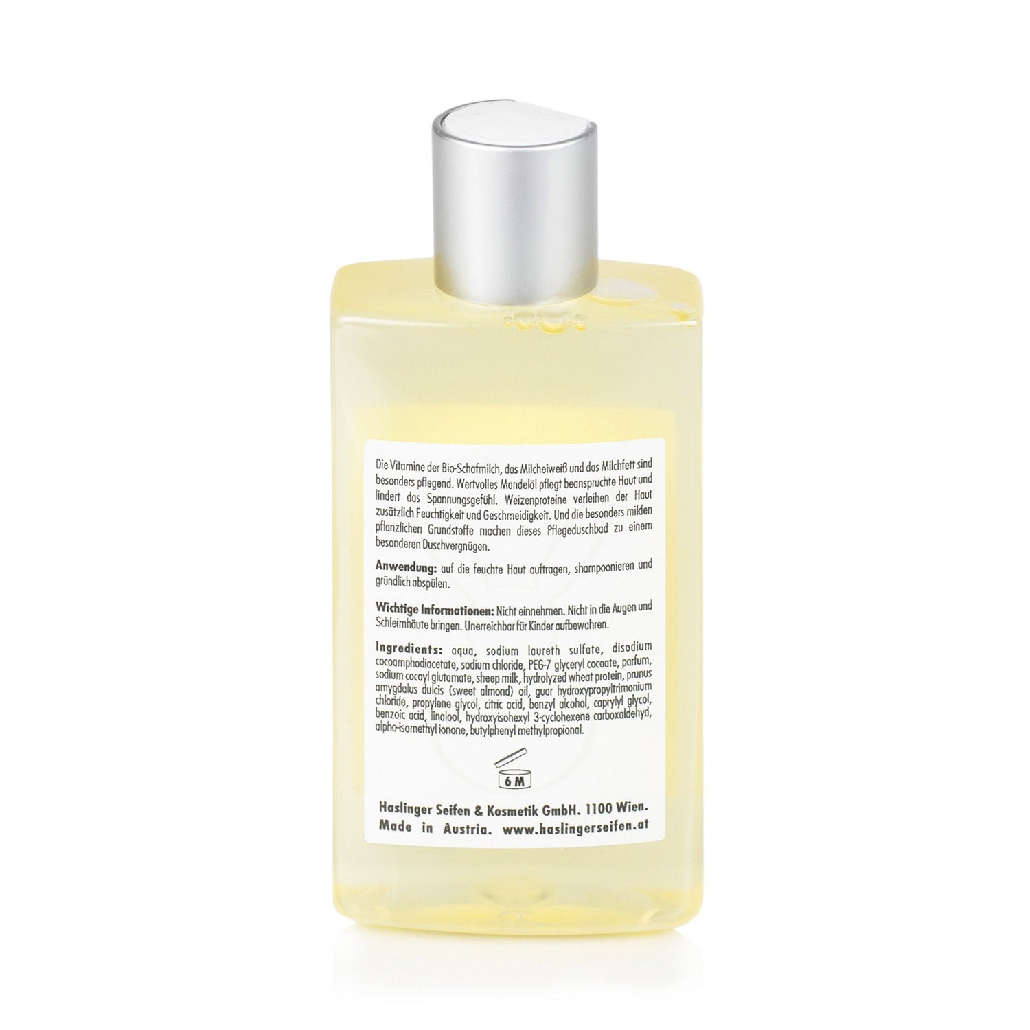 Haslinger Sheep's Milk Shower Gel Men's Body Wash Haslinger
